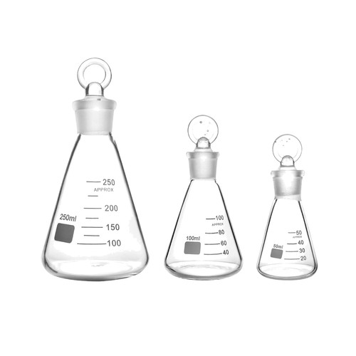 Erlenmeyerkolben set 50ml - set,