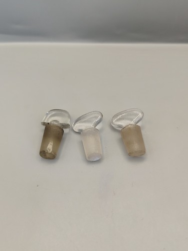 Antike glasstopfen für - 3x,