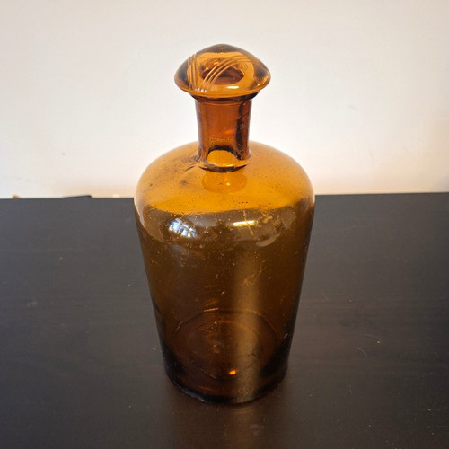 Braune glas laborflasche l - braune, glas-laborflasche