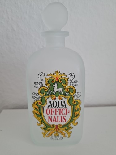 Antike apothekerflasche aqua - antike, "aqua