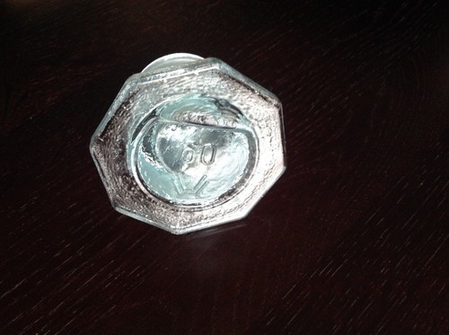 Glasstopfen klarglas hohl - 1, x
