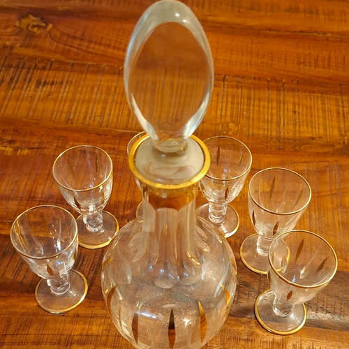 Tlg glas dekanter set - 7-tlg., glas-dekanter-set