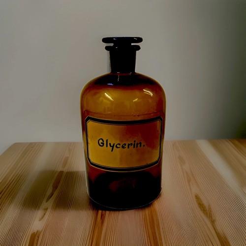 Antike apothekerflasche aus - antike,