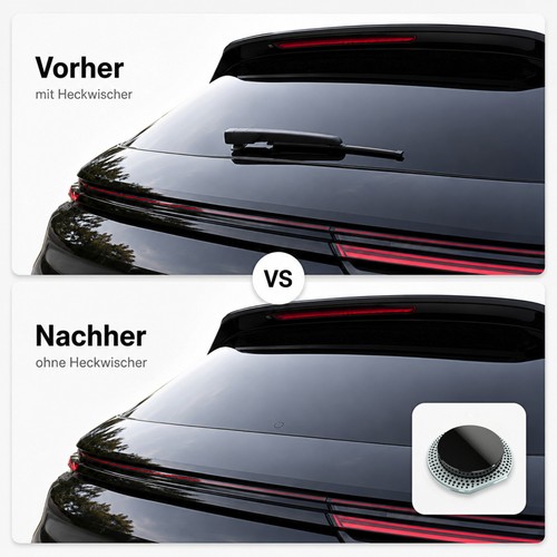Echtglas heckwischerabdeckung - echtglas,