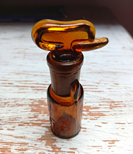 Antike apothekerflasche aus - antike,