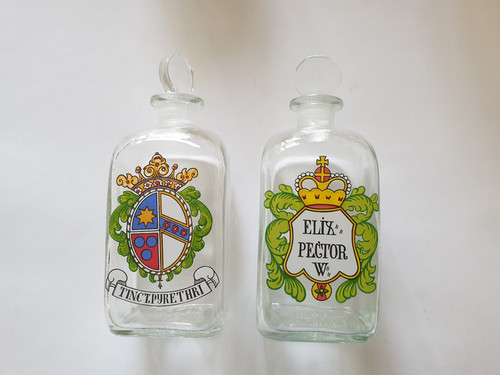 Apothekerflaschen mit - 2,