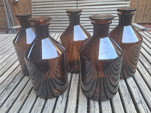 Apothekerflaschen braunglas - 5,