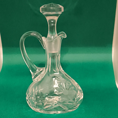 Karaffe aus glas transparent - aus,